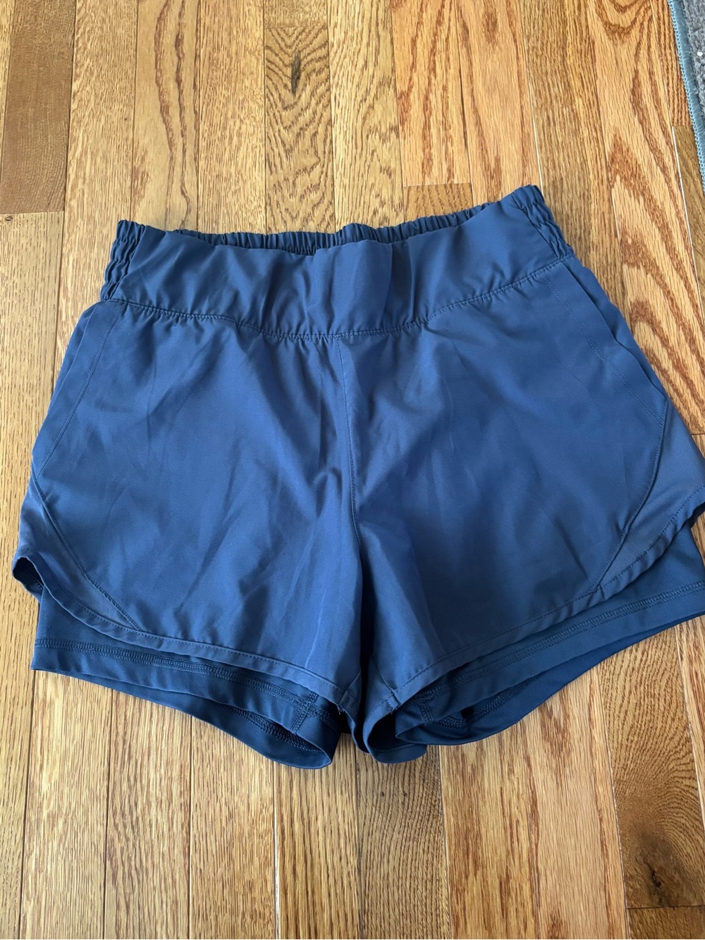 Navy Blue Women's Athletic Shorts